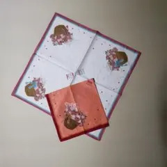 PINK HOUSE ハンカチ 2枚セット 花かご柄のサムネイル