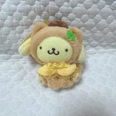 ポムポムプリン 四つ葉のクローバー マスコット ぬいぐるみ - メルカリ