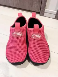 【一度使用のみ】SUPER GRIP 1700 スリッポン 18.0 ピンク