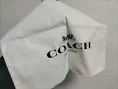 かなり大きめCOACH ロゴ入り ホワイト ショッパー