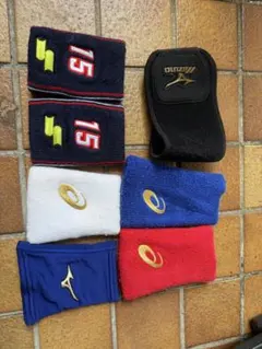 リストバンド 6個セット スポーツ用