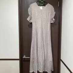 新品 GRL グレイル 総レース ロングワンピース