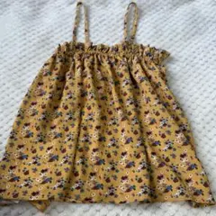 レディース服　FLOVE キャミソール　黄色　花柄のサムネイル