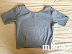 エムライン　トップス　ブルー