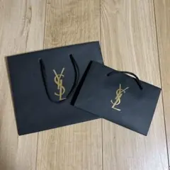 YSL イヴサンローラン ショップ袋 ショッパー 2枚セット