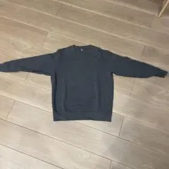 ユニクロ スウェットシャツ メンズ XL ダークグレー 長袖 トレーナー