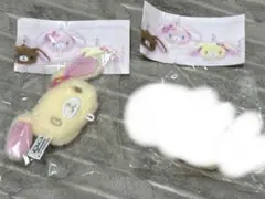 シュガーバニーズ ぬいぐるみチャーム　はなうさ