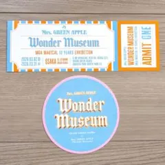 最終値下げ ミセス　ワンダーミュージアム　大阪会場　入場券&コースター