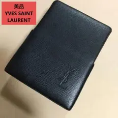 美品　yves saint laurent シガレットケース　名刺入れ　カード 新品未使用❗️ YSL イヴサンローラン レザー カードケース 名刺入れ