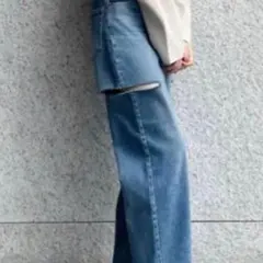フレアデニム デニム