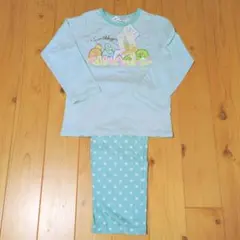 すみっコぐらし パジャマ 120cm エメグリーン