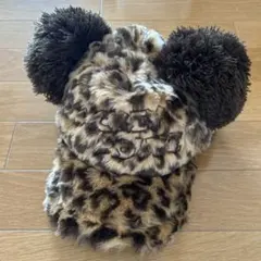 値下げしました！東京ディズニーリゾート ヒョウ柄帽子
