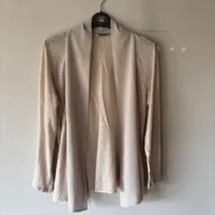 Laura Ashley ベージュ カーディガン M