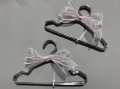 ペット服ハンガー10セット　シルバー