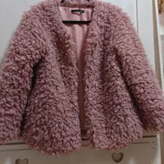 ヘザー ファーコート プードルコート アウター