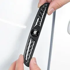 【新品】アルファード専用 ドアパンチガード カーボン調 ロゴ入り 2個セット