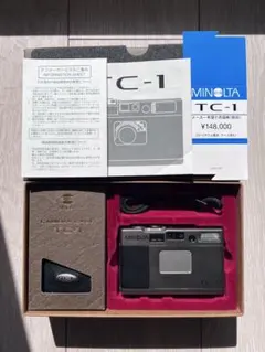 【美品・動作確認済】MINOLTA TC-1 後期寄り 外箱・ケース付のサムネイル