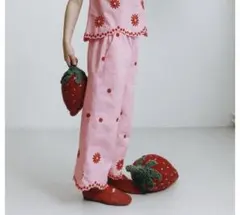 ZARA 花柄刺繍キュロットパンツのサムネイル