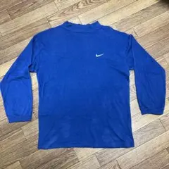 ナイキ　古着　銀タグ　NIKE モックネック　ビンテージ　90s ロンT