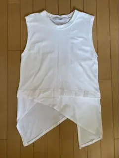 新品】RIM.ARK リムアーク Tシャツ レースアップタックプルオーバー 