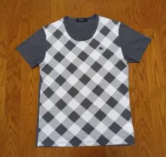 BURBERRY BLACK LABEL チェック柄 Tシャツ グレーのサムネイル