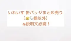 いれいす 缶バッジ まとめ売り