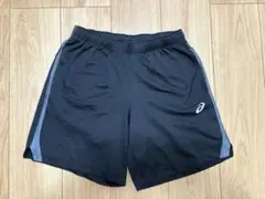 アシックス　ハーフパンツ　S 黒