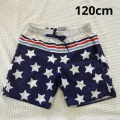星柄ネイビー水着 男の子用　120cm