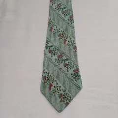 GIAN MARCO VENTURI 花柄 シルクネクタイ イタリア製