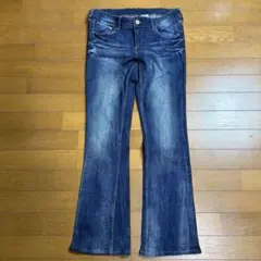 H&M &DENIM ブーツカット ジーンズ デニム ローウエスト 31/32