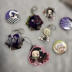 鬼滅の刃 アクリルキーホルダー 8個セット