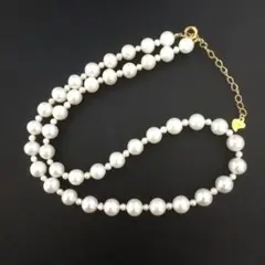 人気　淡水パール　レディース　ネックレス　925刻印　美品