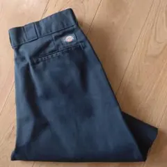 Dickies 874DN/ワークパンツ/チノ/古着/実寸W36L31/裾直有