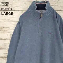 A*ʔ様 古着 TOMMY HILFIGER スウェット ハーフジップ シンプル