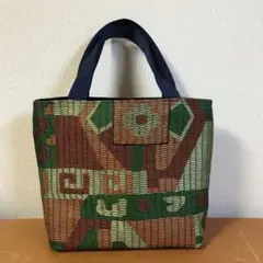 帯リメイク　トートバッグ