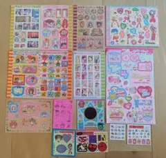平成レトロ　ちゃお 少女漫画 キャラクターシール まとめセットのサムネイル