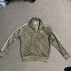 アディダスオリジナルス　モノグラム　モノトラックトップ　ファイヤーバード　総柄