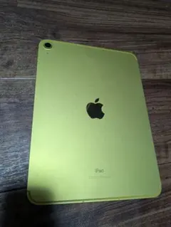 中古美品】ipad 第10世代64GB イエロー本体➕カバー付き - メルカリ