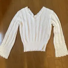 PAGEBOY  ニット　白