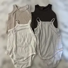 夏用 ロンパース　4枚セット ベビー服 80サイズ