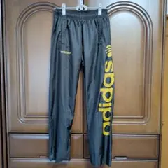 【adidas・アディダス】ジャージパンツ シャカパン　黒/金　ポリエステル　Ｓ