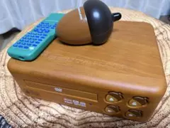 ジブリ DVDプレーヤー BVHE-SG1 どんぐり共和国 木目調 リモコン付