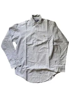 90's ラルフローレン Ralph Lauren ストライプ　BDシャツ