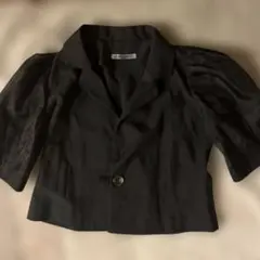 ナイスクラップ 黒 トップス シャツ ブラウス