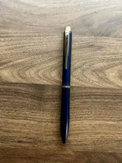 MONTBLANC レバー式 ボールペン No.780 青×シルバー 試し書き - メルカリ