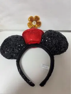 ディズニー カチューシャ ミニー フラワーポット