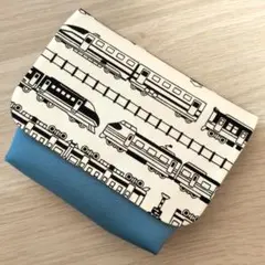 マチ付き移動ポケット　男の子　電車⑦