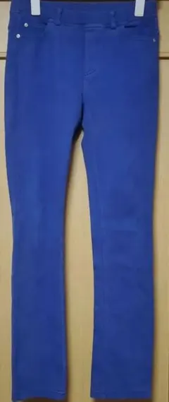 スキニーパンツ 青色 ウエスト64-70 M