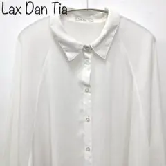 S*I様 【Lax Dan Tia】ドルマンスリーブシャツ　長袖　ホワイト　ゆっ