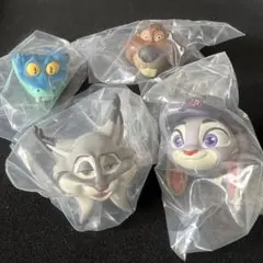 ズートピア2 ファッションリング 4点セット